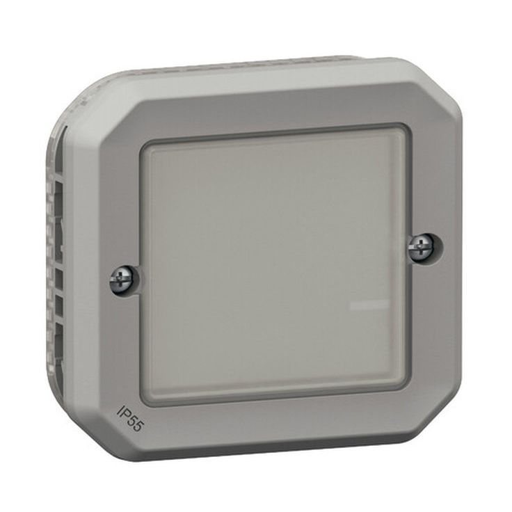 Painikehimmennin Legrand Plexo with Netatmo 5–125 W LED IP55 uppo, harmaa