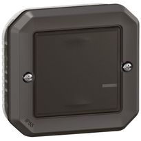 Painikehimmennin Legrand Plexo with Netatmo 5–125 W LED IP55 uppo, antrasiitti