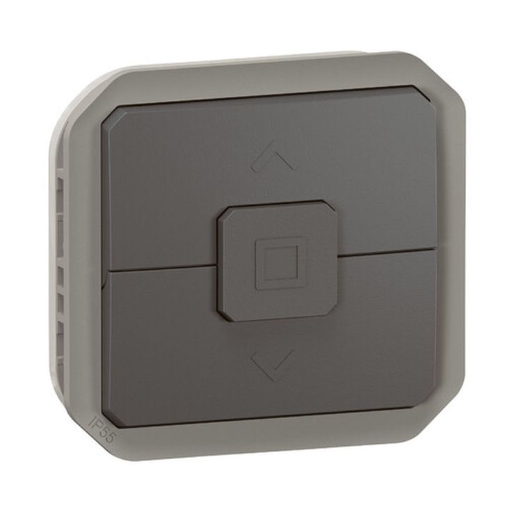 Verhokytkinmekanismi Legrand Plexo 6 A IP55, antrasiitti