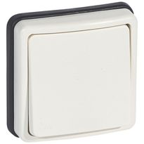 Painike Legrand Plexo 66 6 A IP66 uppo merkkivalolla, valkoinen