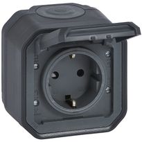 Pistorasia Legrand Plexo 1-osainen 16 A / 250 V IP55 pinta ruuviliittimillä