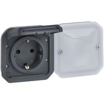 Älypistorasiamekanismi Legrand Plexo with Netatmo 16 A IP55, antrasiitti