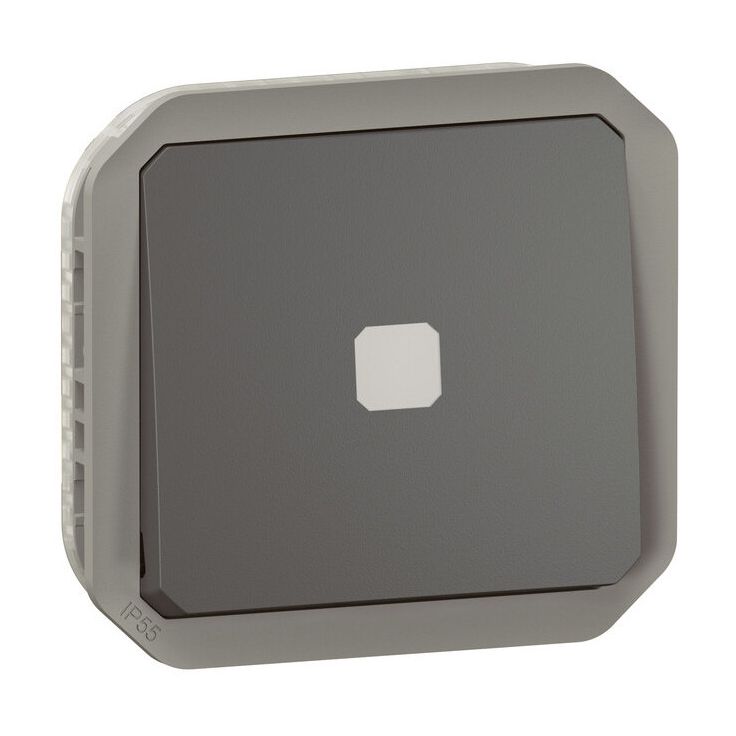 Ajastinkytkinmekanismi Legrand Plexo 8 A IP55, antrasiitti