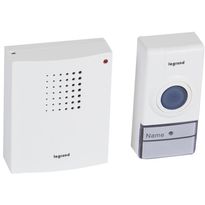 Langaton ovikello Legrand Essential 50 m 80 dB, valkoinen