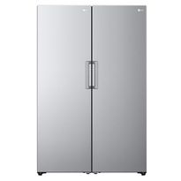 Jääkaappi- ja pakastinpaketti LG GFT41PZGSZ + GLT51PZSZ, teräs