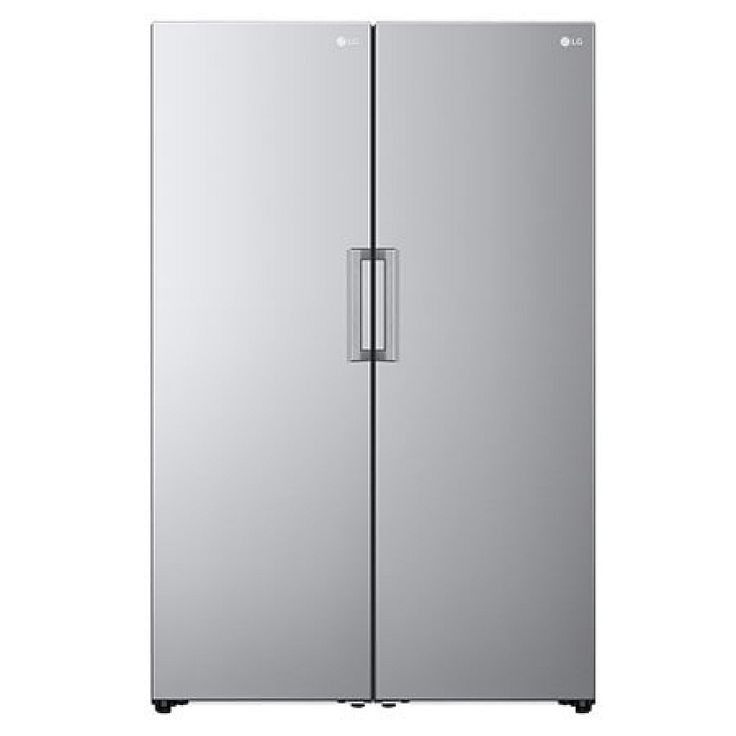 Jääkaappi- ja pakastinpaketti LG GFT41PZGSZ + GLT51PZSZ, teräs