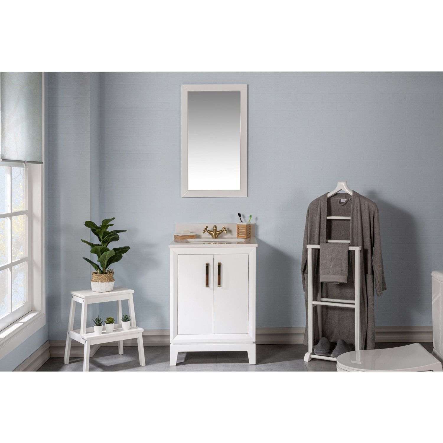 Kylpyhuoneryhmä Linento Bathroom Michigan 24 White peili