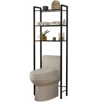 WC-hylly Linento Bathroom Otis musta