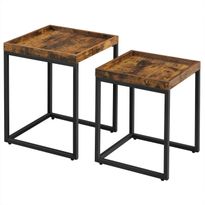 Sarjapöytä Linento Furniture Mira, ruskea