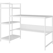 Työpöytä hyllyköllä Linento Furniture Arion, eri värejä