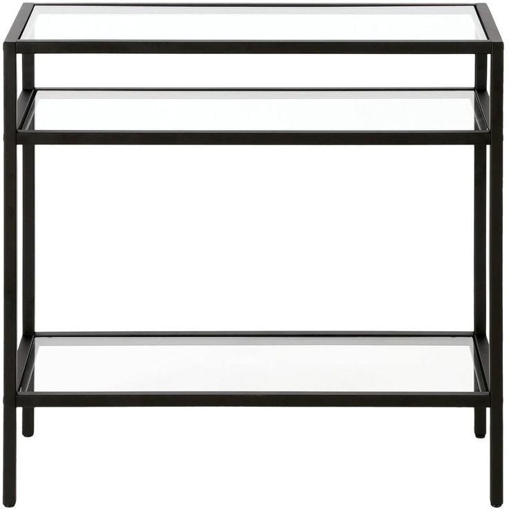 Sivupöytä Linento Furniture Mila, musta