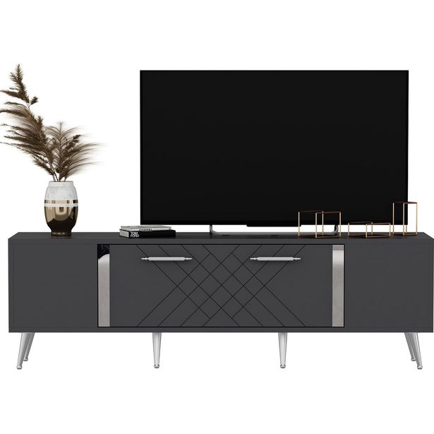 TV-taso Linento Furniture Detas antrasiitti/hopea