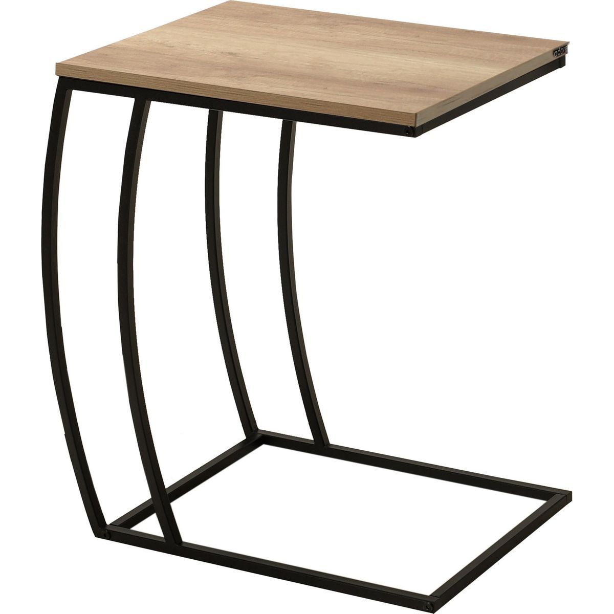 Sivupöytä Linento Furniture SHP-908-TT-1 pähkinä/musta