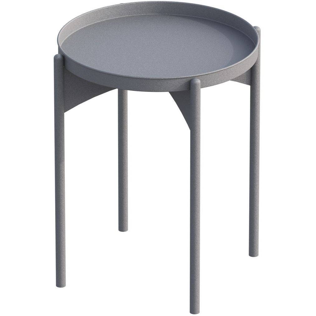 Apupöytä Linento Furniture SHB-002-D, harmaa
