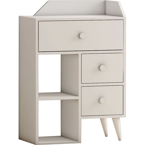 Lipasto Linento Furniture Star valkoinen