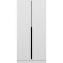 Vaatekaappi Linento Furniture Kale Plus 210x90cm valkoinen