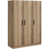 Vaatekaappi Linento Furniture Kale 2281 190x135cm tammi