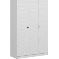 Vaatekaappi Linento Furniture Kale 2290 190x135cm valkoinen