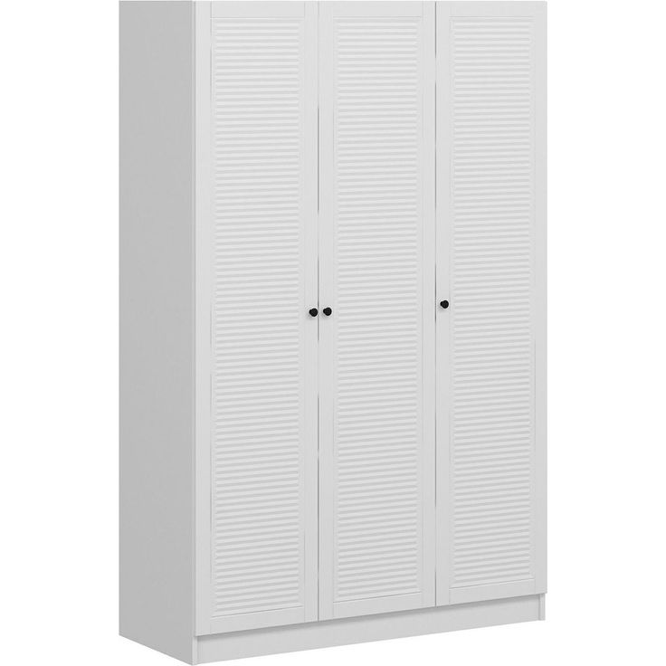 Vaatekaappi Linento Furniture Kale 2290 190x135cm valkoinen