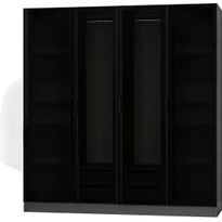 Vaatekaappi Linento Furniture Kale 190x180cm eri värejä