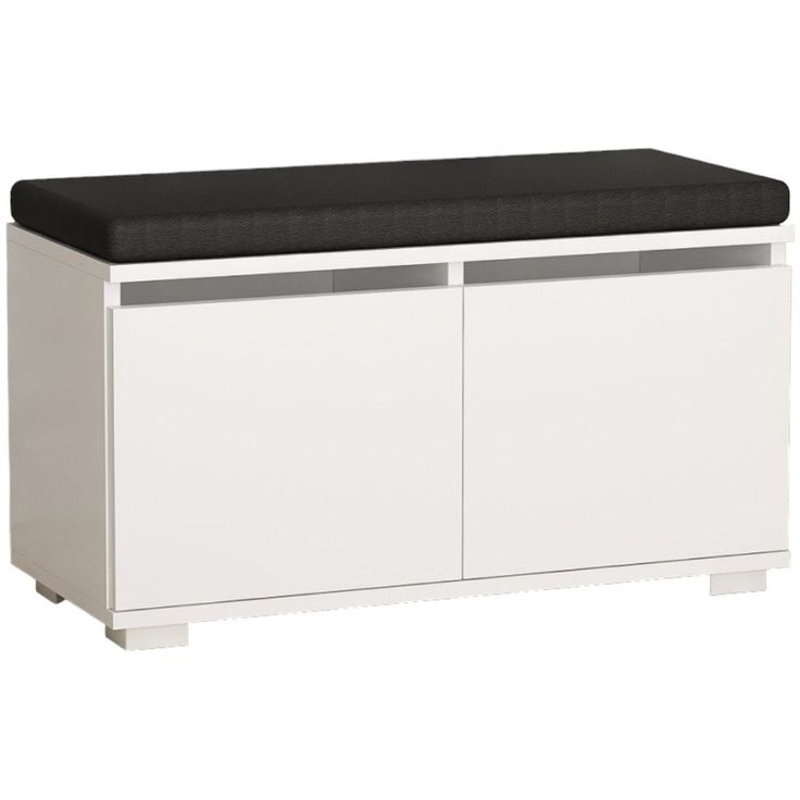 Kenkäkaappi Linento Furniture Drago, valkoinen