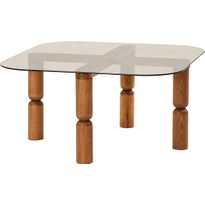 Sohvapöytä Linento Furniture Kei pähkinä/pronssi