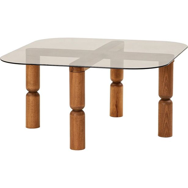 Sohvapöytä Linento Furniture Kei pähkinä/pronssi