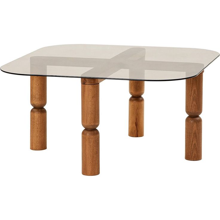 Sohvapöytä Linento Furniture Kei pähkinä/pronssi