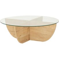 Sohvapöytä Linento Furniture Lily safiiri/tammi