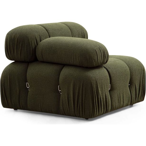 Nojatuoli Linento Furniture Bubble L1 vasenkätinen vihreä