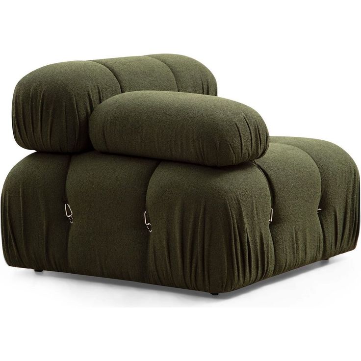 Nojatuoli Linento Furniture Bubble L1 vasenkätinen vihreä