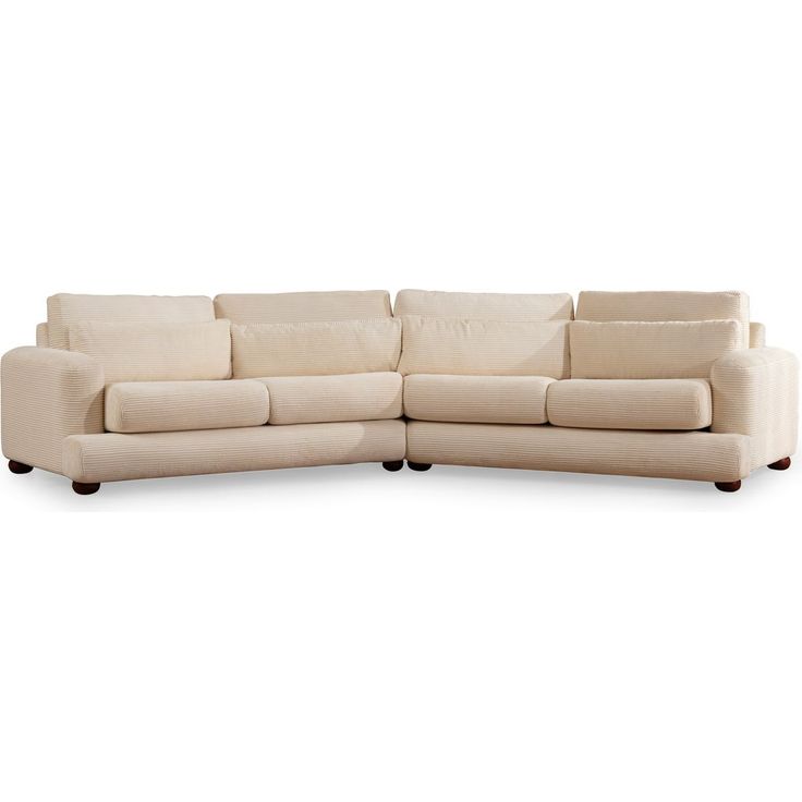 Sohva Linento Furniture River 4-istuttava vasenkätinen beige
