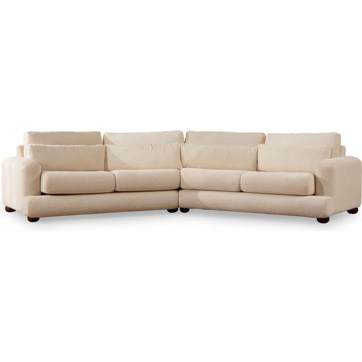 Sohva Linento Furniture River 4-istuttava oikeankätinen beige