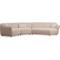 Kulmasohva Linento Furniture Mentis L1-CX-2XR 4-istuttava eri värejä