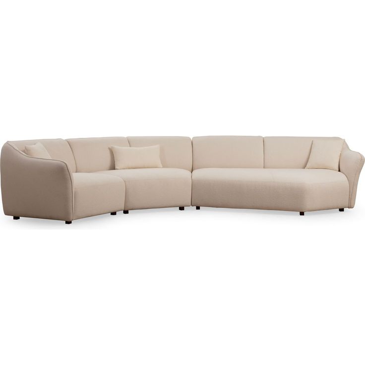 Kulmasohva Linento Furniture Mentis L1-CX-2XR 4-istuttava kerma