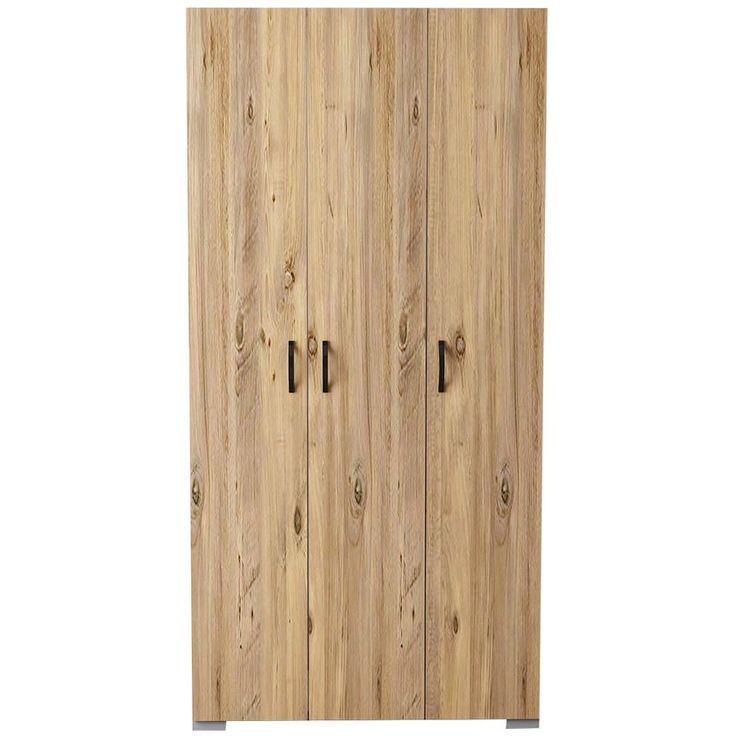 Vaatekaappi Linento Furniture Feraye 3 Kapakli, ruskea