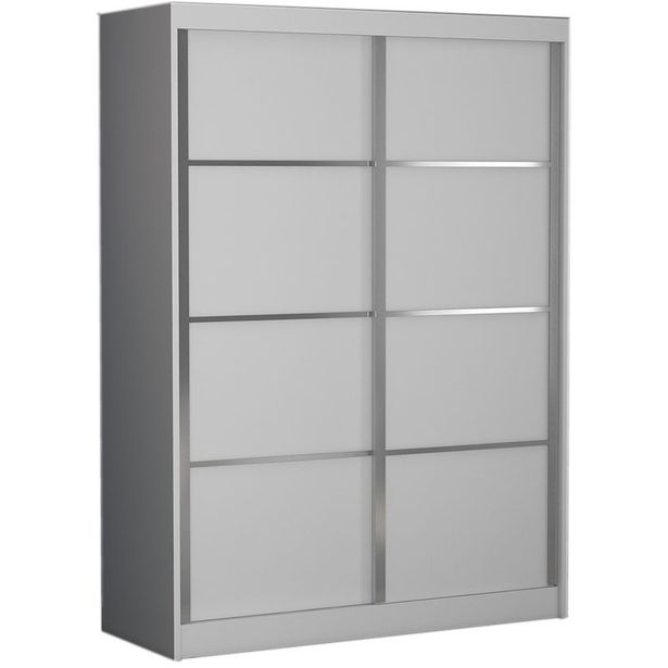 Vaatekaappi Linento Furniture Stella, valkoinen