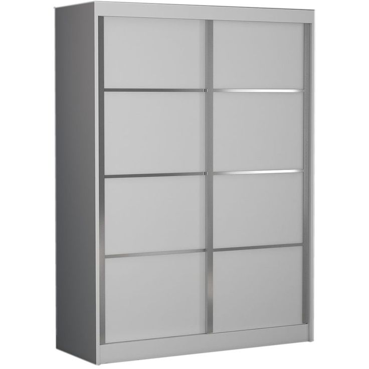Vaatekaappi Linento Furniture Stella, valkoinen