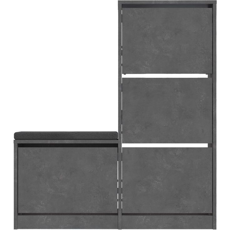 Kenkäkaappi Linento Furniture Dude harmaa