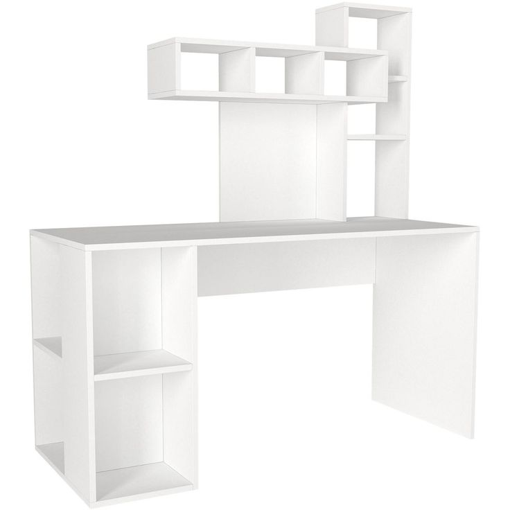Työpöytä Linento Furniture Coral, valkoinen