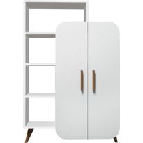 Kirjahylly Linento Furniture Form valkoinen
