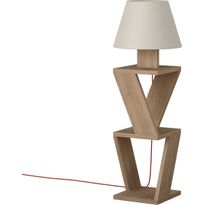 Lattiavalaisin Linento Lighting Kozena tammi/valkoinen