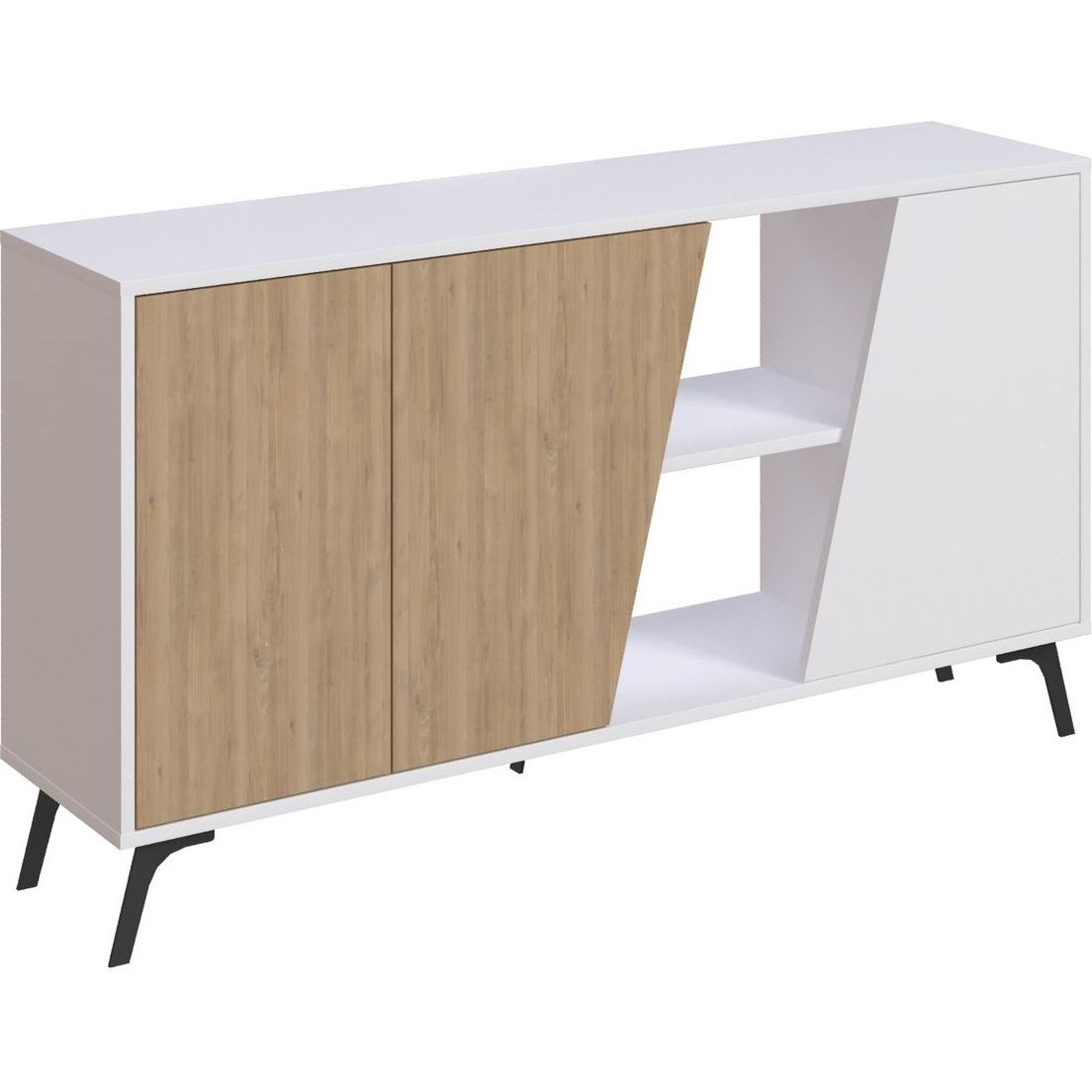 Senkki Linento Furniture Fione 150 tammi/valkoinen