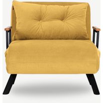 Vuodetuoli Linento Furniture Sando Single sinappi, Verkkokaupan poistotuote