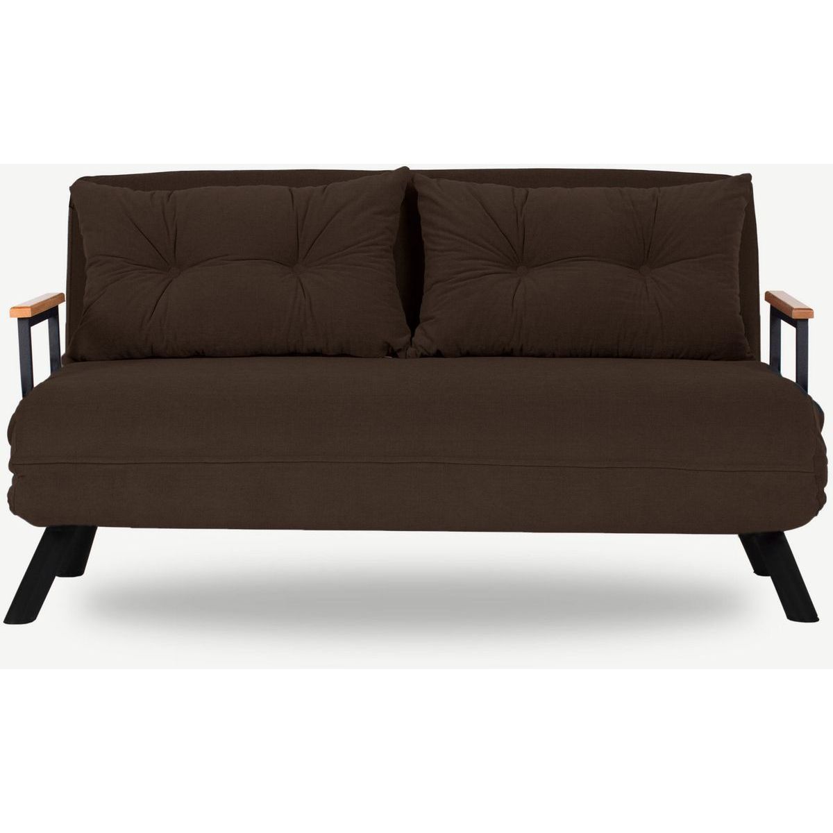 Vuodesohva Linento Furniture Sando 2-istuttava ruskea