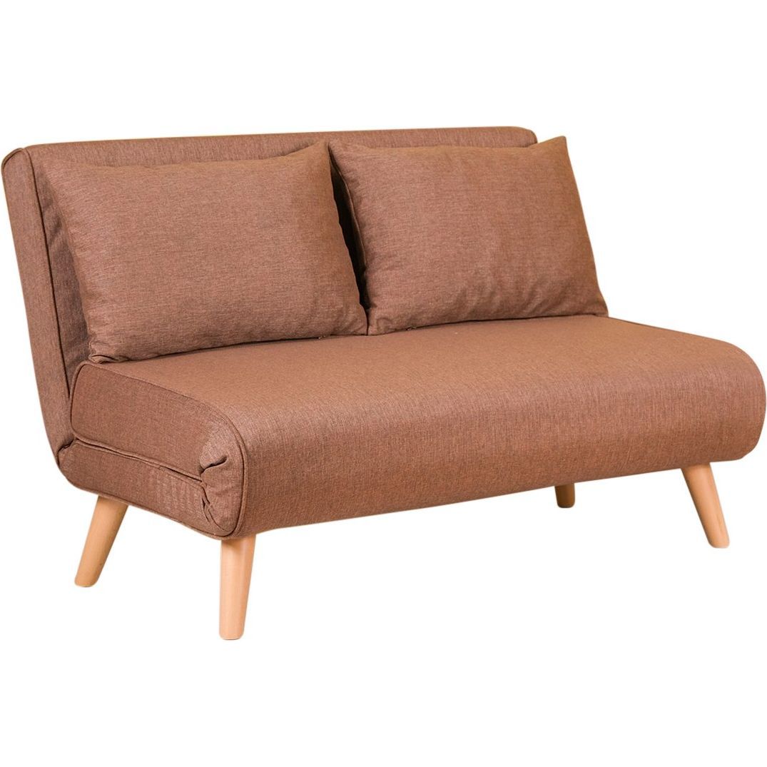 Vuodesohva Linento Furniture Folde 2-istuttava ruskea