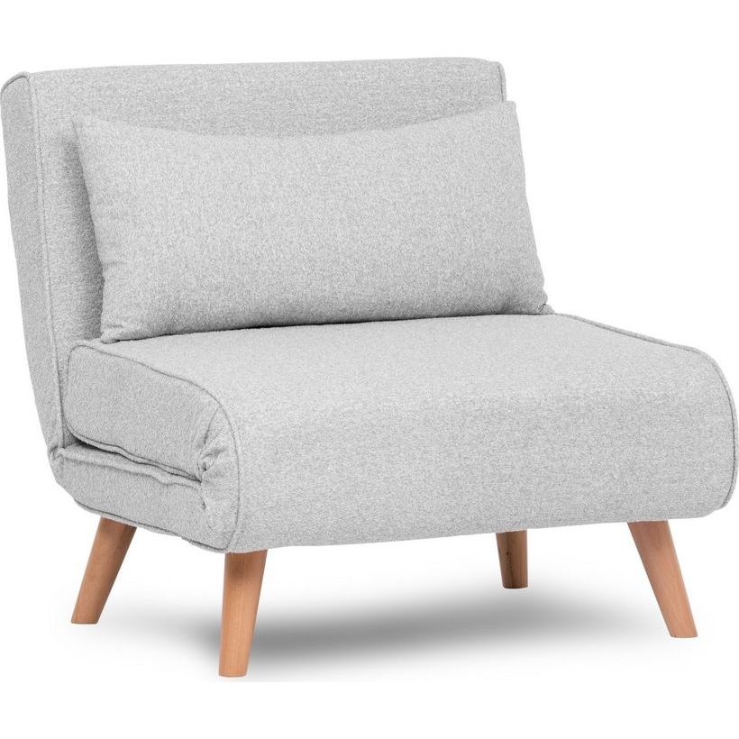 Vuodetuoli Linento Furniture Folde Single Teddy harmaa