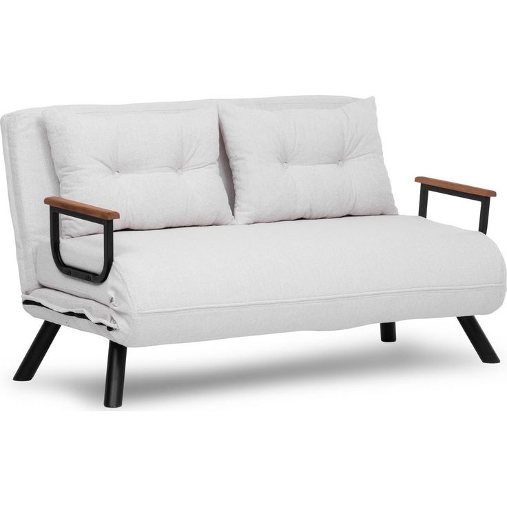 Vuodesohva Linento Furniture Sando Teddy 2-istuttava kerma