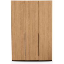 Vaatekaappi Linento Furniture Lody 200x135cm tammi