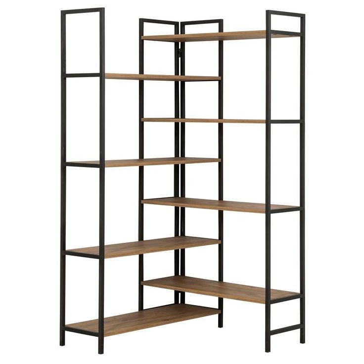 Kirjahylly Linento Furniture Edra Rafix, ruskea
